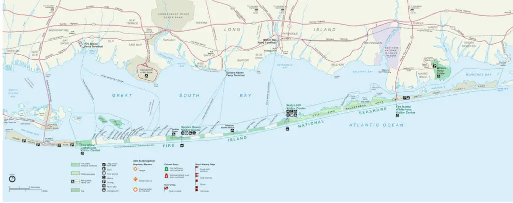 fire island map