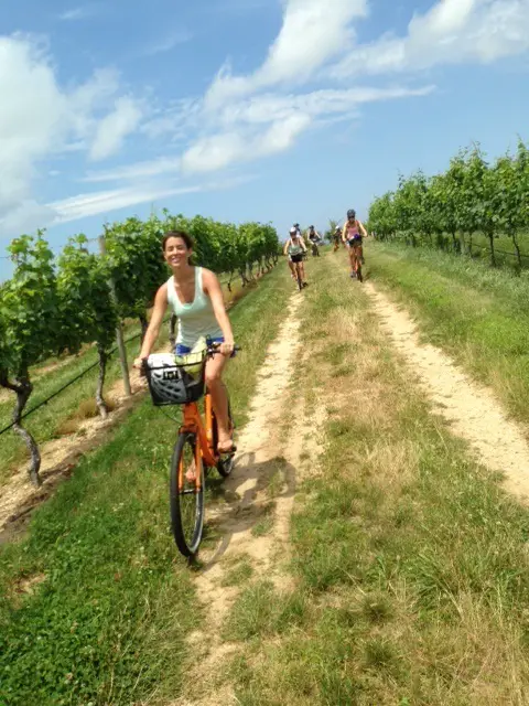 north fork wineries bike tour