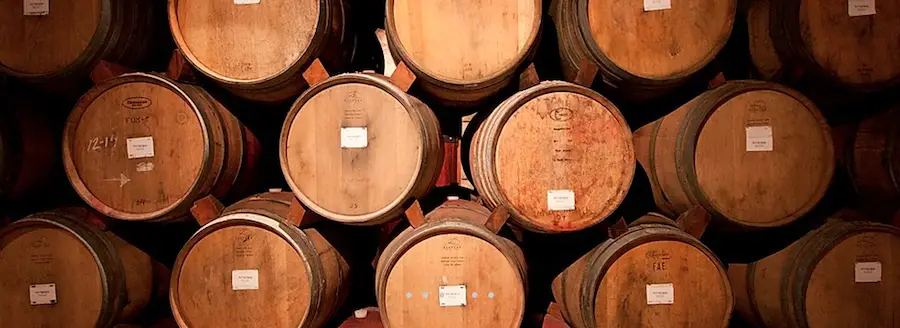 Long Island wine tours wine barrels