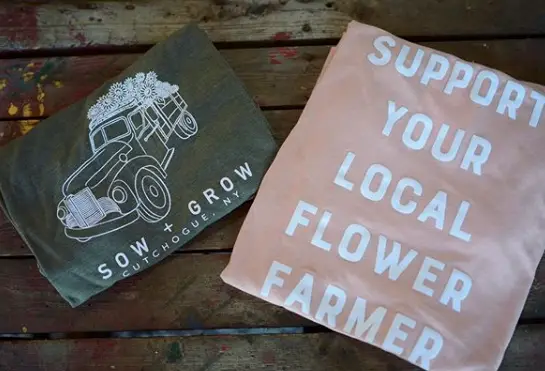 sow + grow flower truck