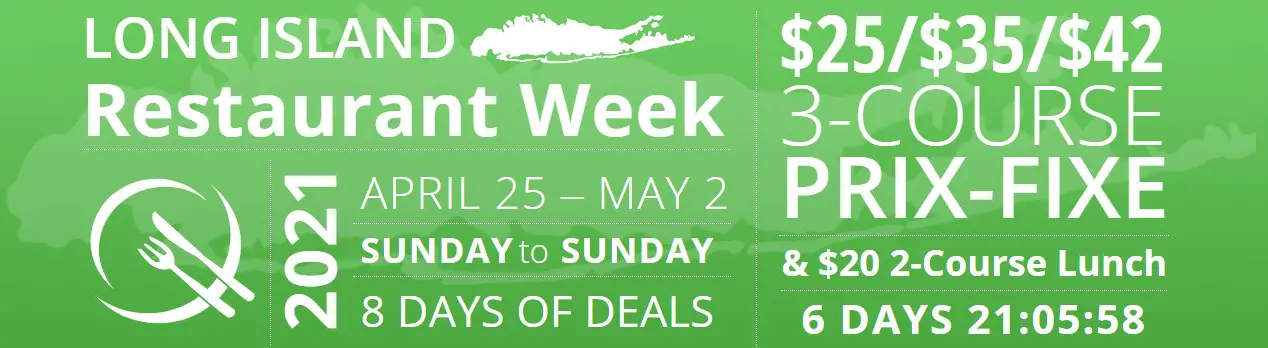 Long Island Restaurant Week Is Back This Week - The Long Island Local