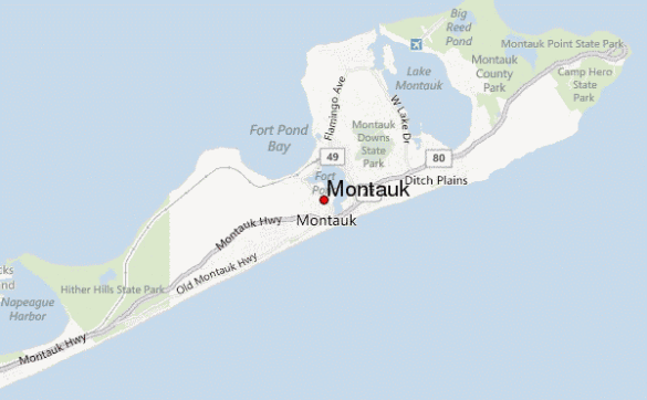 Map of Montauk - The Long Island Local