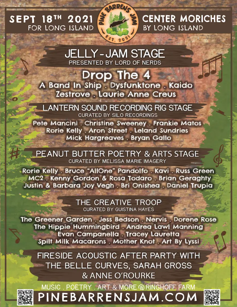 Palm Tree Music Festival & Pine Barrens Jam Long Island Local
