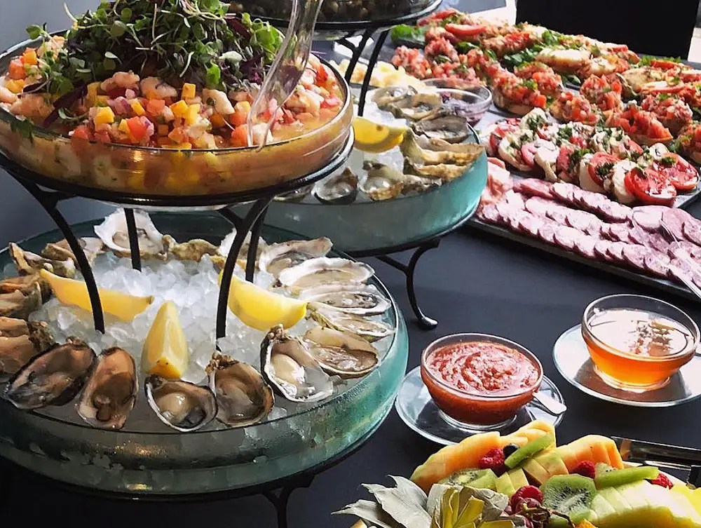 seafood tower